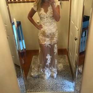 Terani Couture Wedding Dress Prom